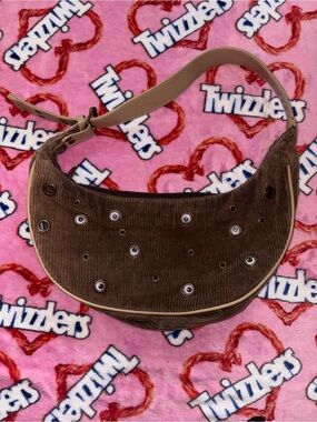 Custom Made 🤎 Monster Googly Eye Shoulder Bag